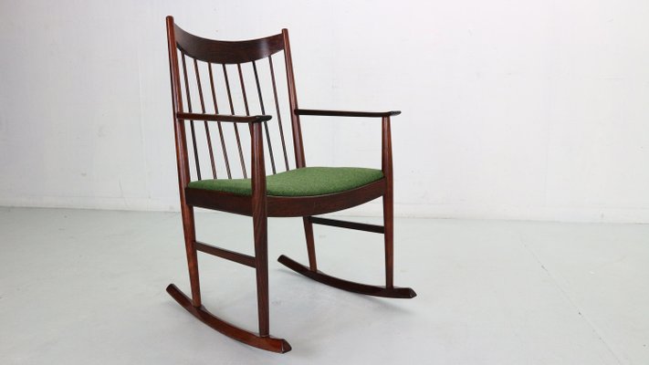 Rocking Chair by Arne Vodder for Sibast, Denmark, 1960s-DT-2026164