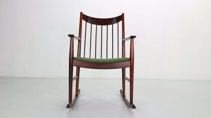 Rocking Chair by Arne Vodder for Sibast, Denmark, 1960s-DT-2026164