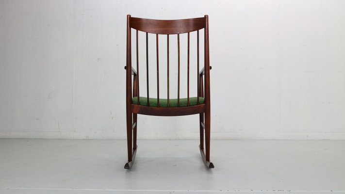 Rocking Chair by Arne Vodder for Sibast, Denmark, 1960s-DT-2026164