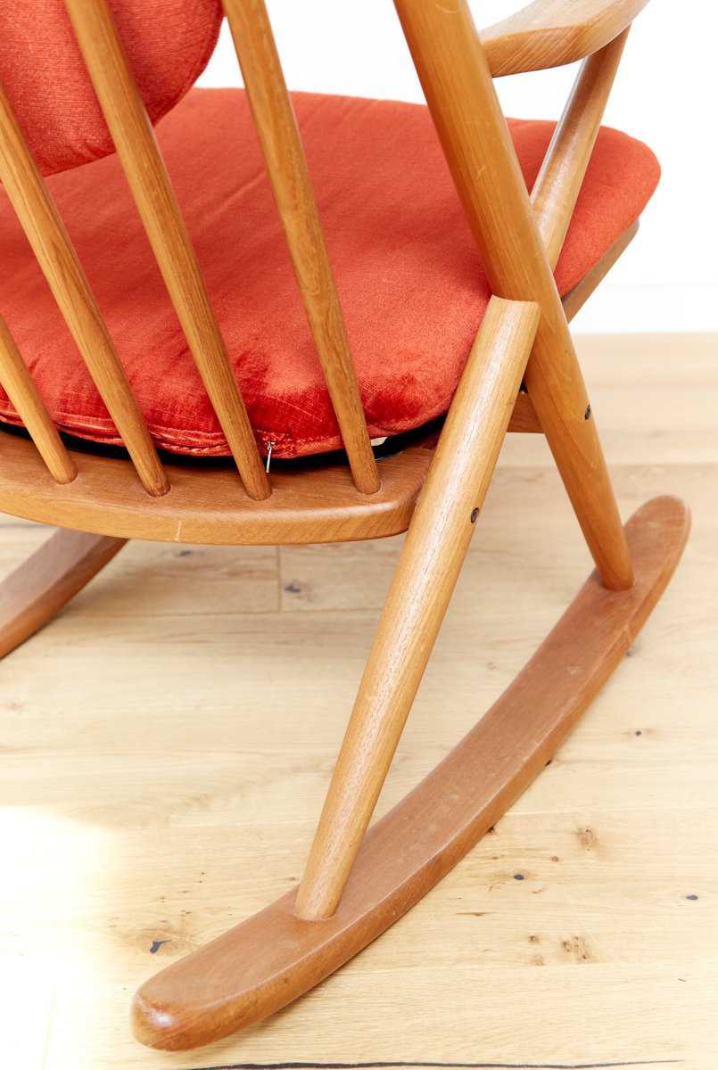 Rocking Chair by Frank Reenskaug for Bramin, 1960s