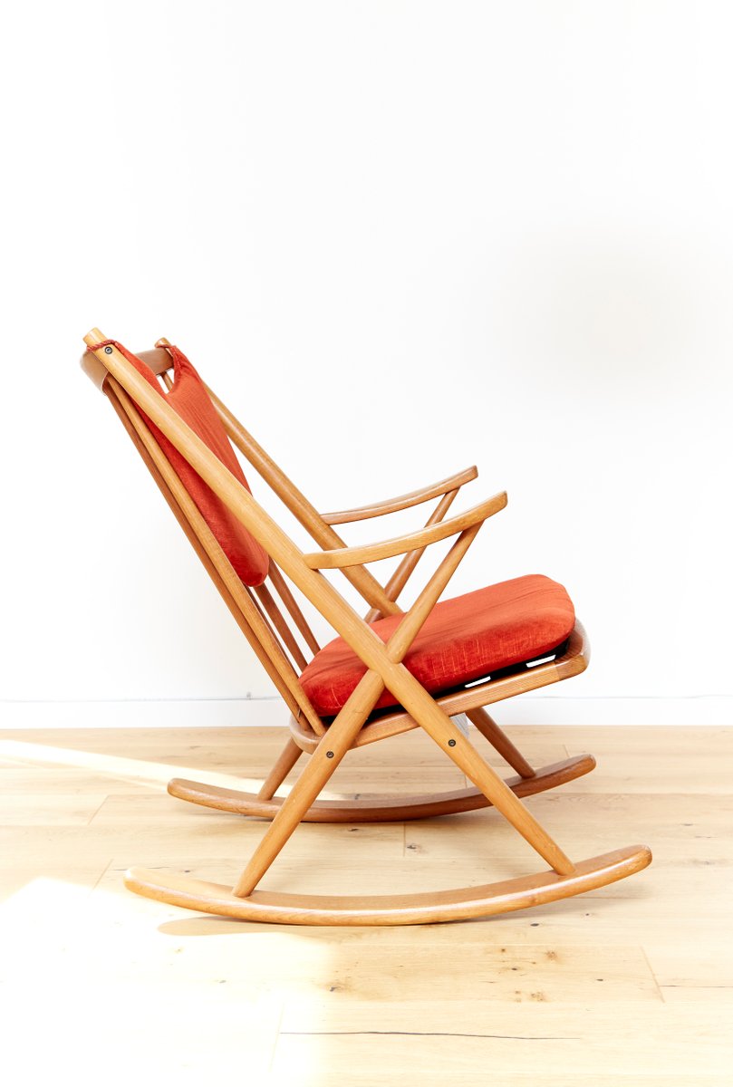 Rocking Chair by Frank Reenskaug for Bramin, 1960s