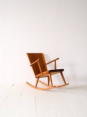 Rocking Chair by Göran Malmvall for Karl Andersson & Söner, 1940s-QWP-1739036