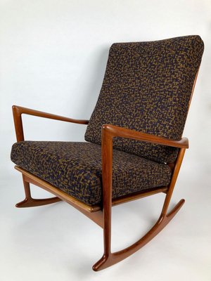 Rocking Chair by Ib Kofod-Larsen for Christian Linnebergs Møbelfabrik, 1962-BAF-763489