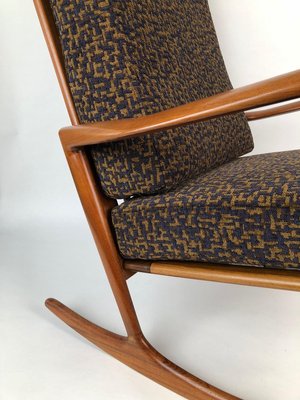 Rocking Chair by Ib Kofod-Larsen for Christian Linnebergs Møbelfabrik, 1962-BAF-763489