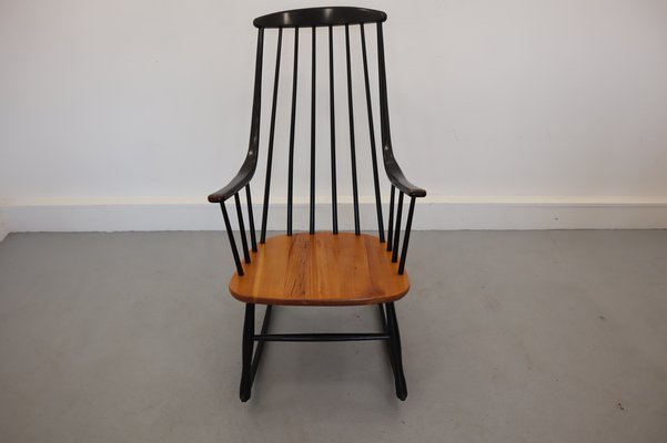 Rocking Chair by L. Larsson, Sweden, 1960s-JWH-1028346