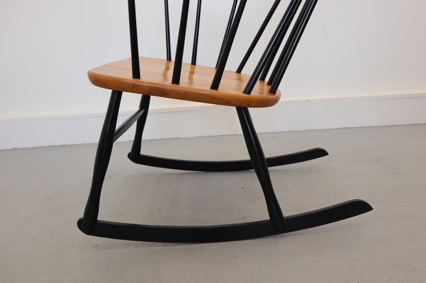 Rocking Chair by L. Larsson, Sweden, 1960s-JWH-1028346