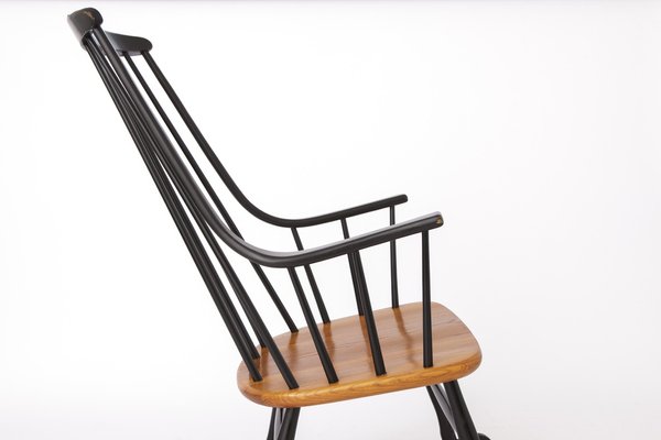 Rocking Chair by Lena Larsson for Nesto, Sweden, 1960s-DOM-1739567