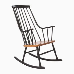 Rocking Chair by Lena Larsson for Nesto, Sweden, 1960s-DOM-1739567