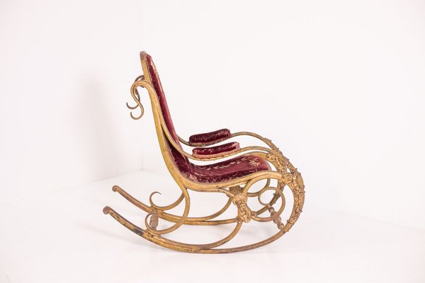 Rocking Chair by Michael Thonet for Anton Fix, 1850s-RCE-835894