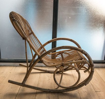 Rocking Chair by Rohé Noordwolde, 1960s-CTF-771390