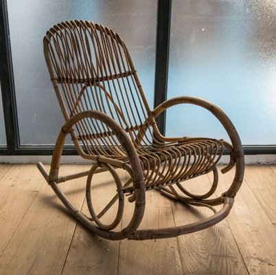 Rocking Chair by Rohé Noordwolde, 1960s-CTF-771390