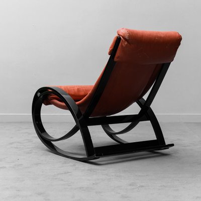 Rocking Chair by Sgarsul Gae Aulenti for Poltronova, 1960s-ZLY-1322925