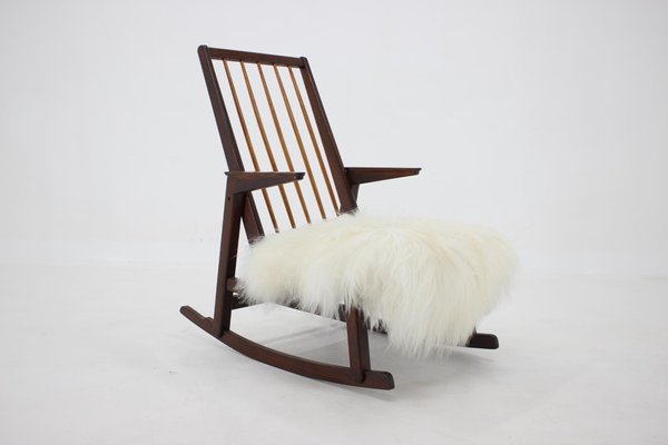 Rocking Chair from ULUV, Czechoslovakia, 1960s-TZ-996004