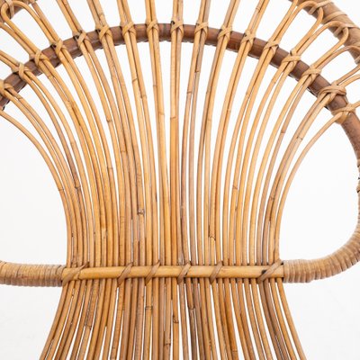 Rocking Chair in Bamboo, Italy, 1970s-UPW-1736423