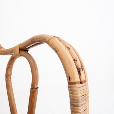 Rocking Chair in Bamboo, Italy, 1970s-UPW-1736423