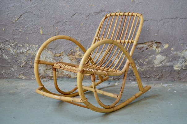 Rocking Chair in Rattan-AIU-1317907