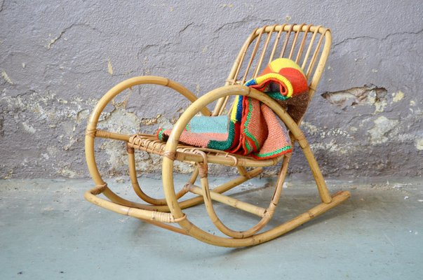 Rocking Chair in Rattan-AIU-1317907