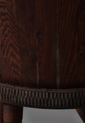 Rocking Chair in Sheepskin & Pine from Svensk Hemslöjd, Sweden, 1920s-WRF-1782258