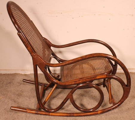 Rocking Chair in the style of Thonet-HPU-1721789