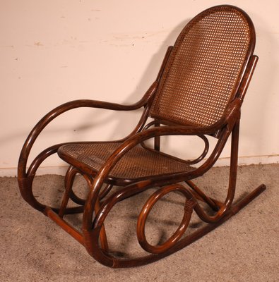 Rocking Chair in the style of Thonet-HPU-1721789