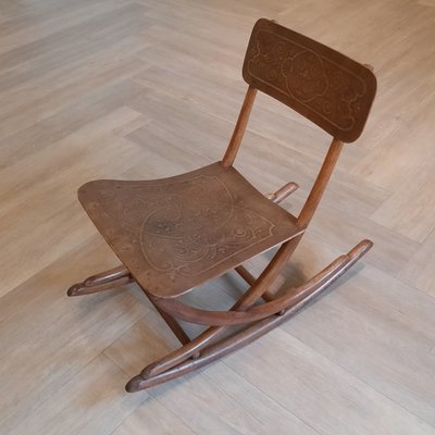 Rocking Chair No. 16 from Thonet, 1890s-SJU-821512