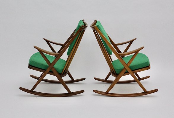 Rocking Chairs by Frank Reenskaug, Denmark, 1960s, Set of 2-NB-982669