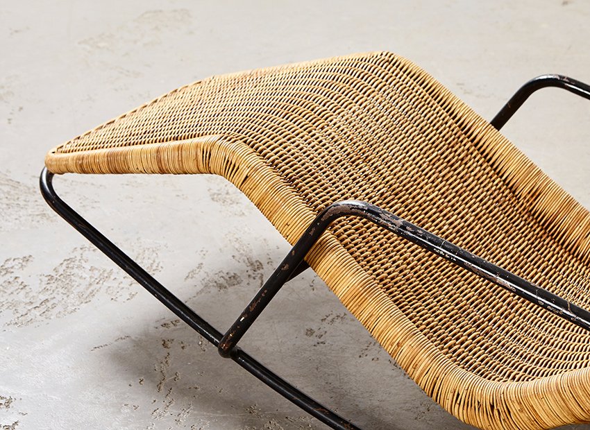 Rocking Lounger 567 by Dirk Van Sliedregt for Gebroeders Jonkers, 1954