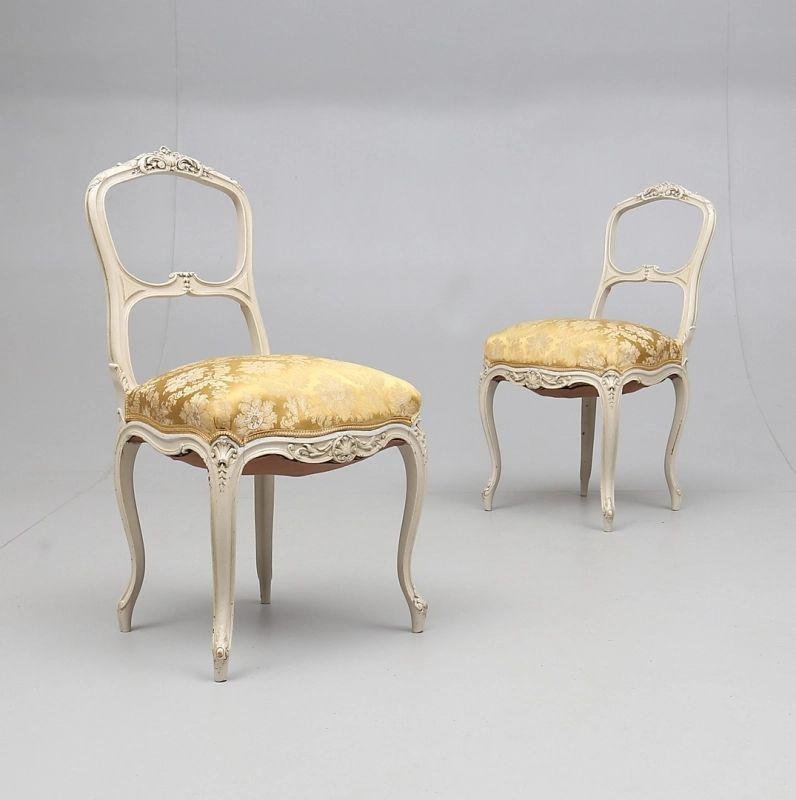 Rococo Chairs, Set of 2