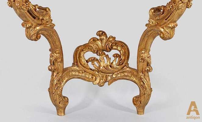 Rococo Console Table, Later 19th Century-WMV-1398768