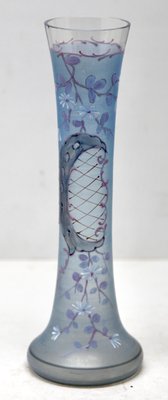 Rococo Handmade and Hand Painted Flower Spray Vase, France 1880s, 1885-MJY-1428348