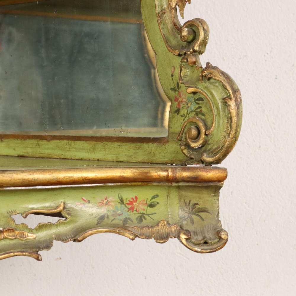 Rococo Hanging Corner Cabinet