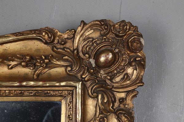 Rococo Mirror, Denmark, 1900s-HJY-1750186