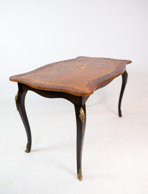 Rococo Rosewood Marquetry Coffee Table, 1930s-UY-1427412