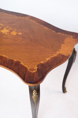 Rococo Rosewood Marquetry Coffee Table, 1930s-UY-1427412