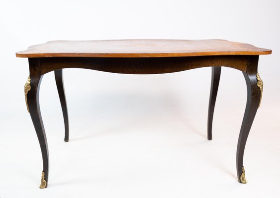 Rococo Rosewood Marquetry Coffee Table, 1930s-UY-1427412