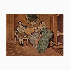 Rococo Scene, Oil on Canvas, 1900-FLW-1401838