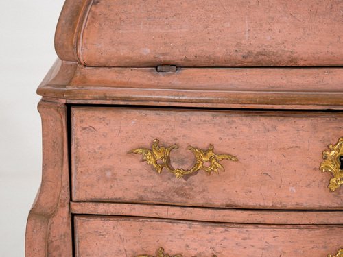 Rococo Secretaire in Original Paint and Hardware, 1710