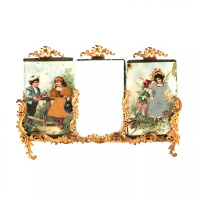 Rococo Style 3-Part Photo Frame-WMV-1129295