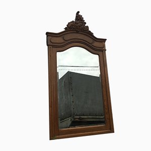 Rococo Style Carved Oak Mirror, 1920s-WQQ-695001