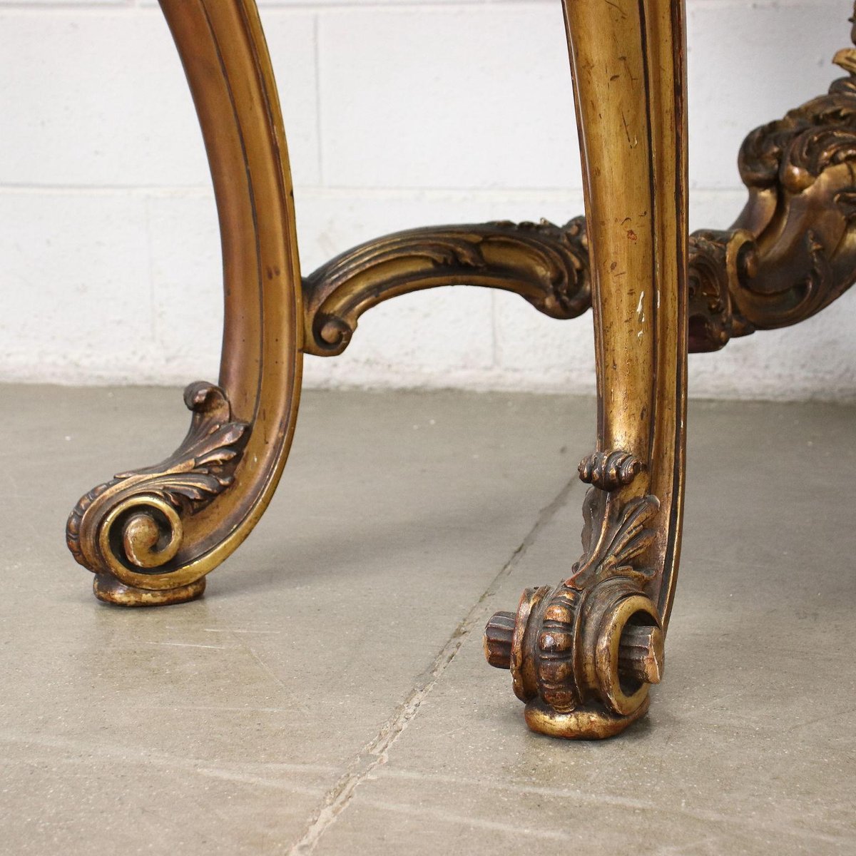 Rococo Style Console with Mirror