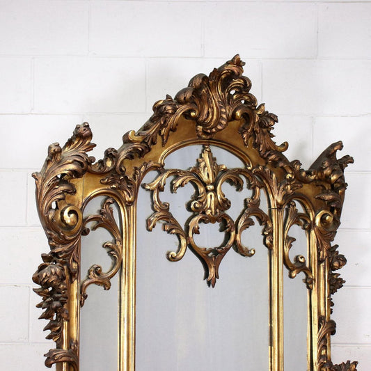 Rococo Style Console with Mirror