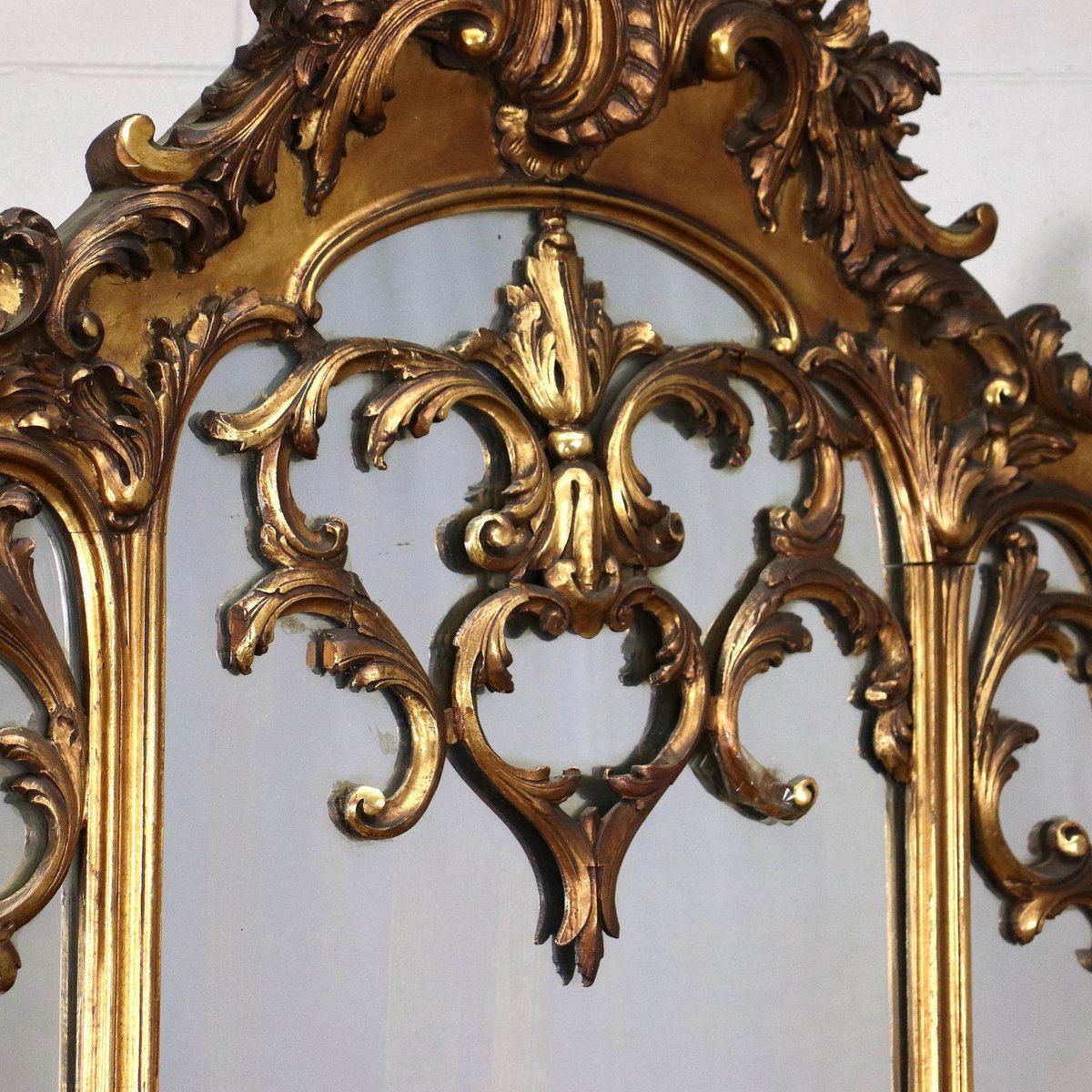 Rococo Style Console with Mirror