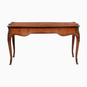 Rococo Style Rosewood & Bronze Desk, 1930s-AX-858114