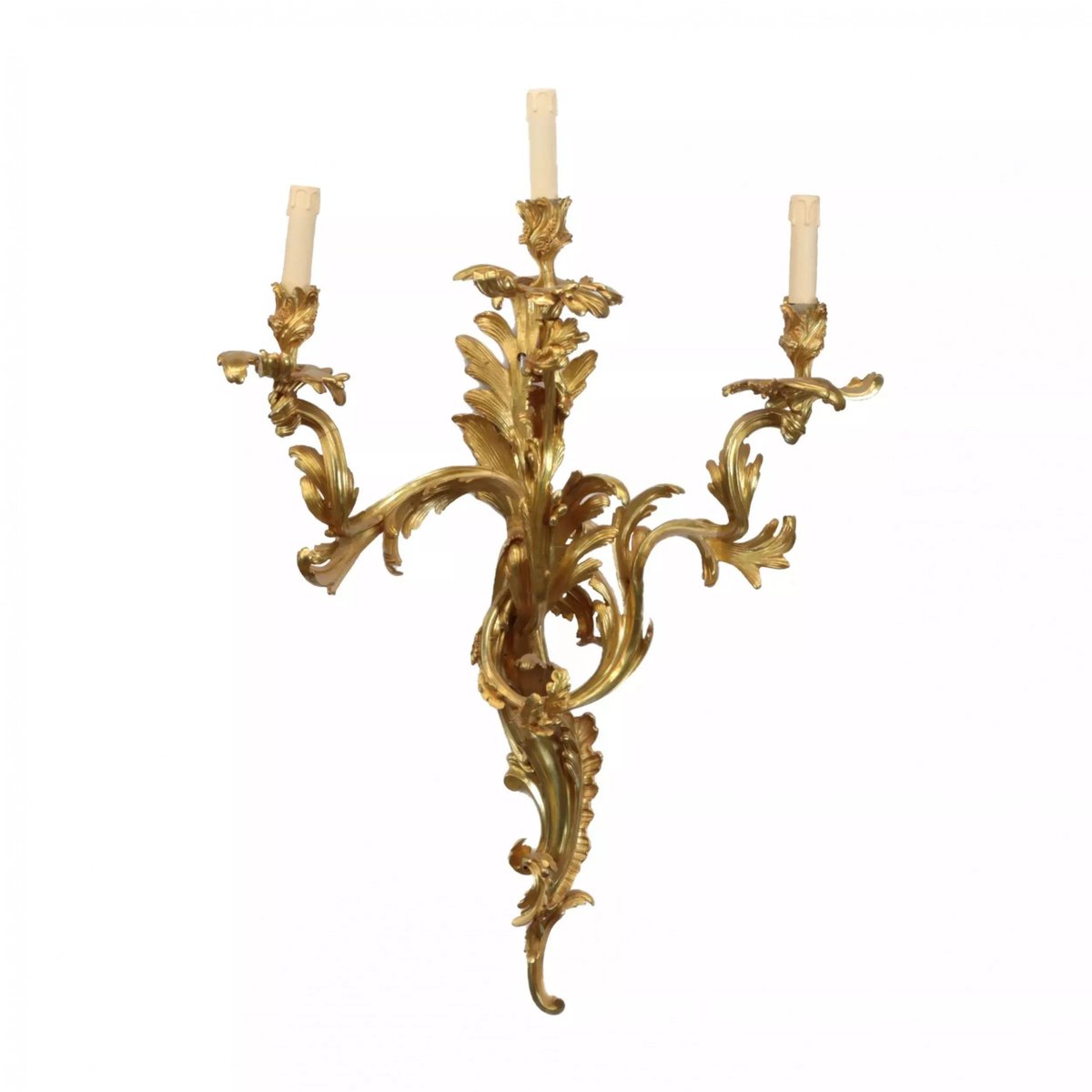 Rococo Style Wall Sconces, Set of 2