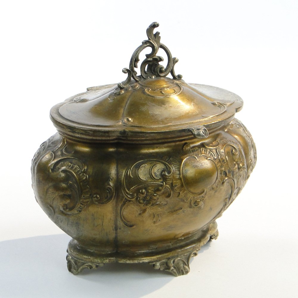 Rococo Sugar Bowl from Albrecht Koler, 1800s