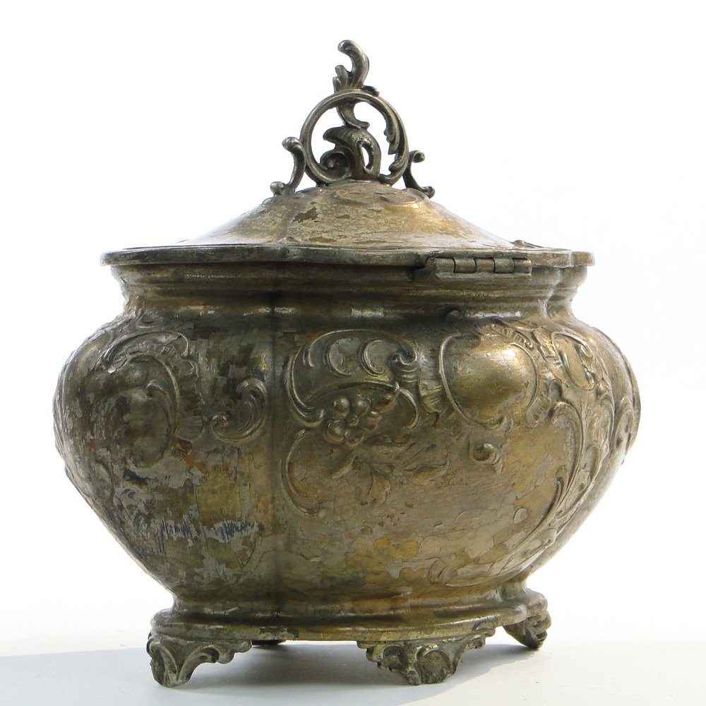 Rococo Sugar Bowl from Albrecht Koler, 1800s