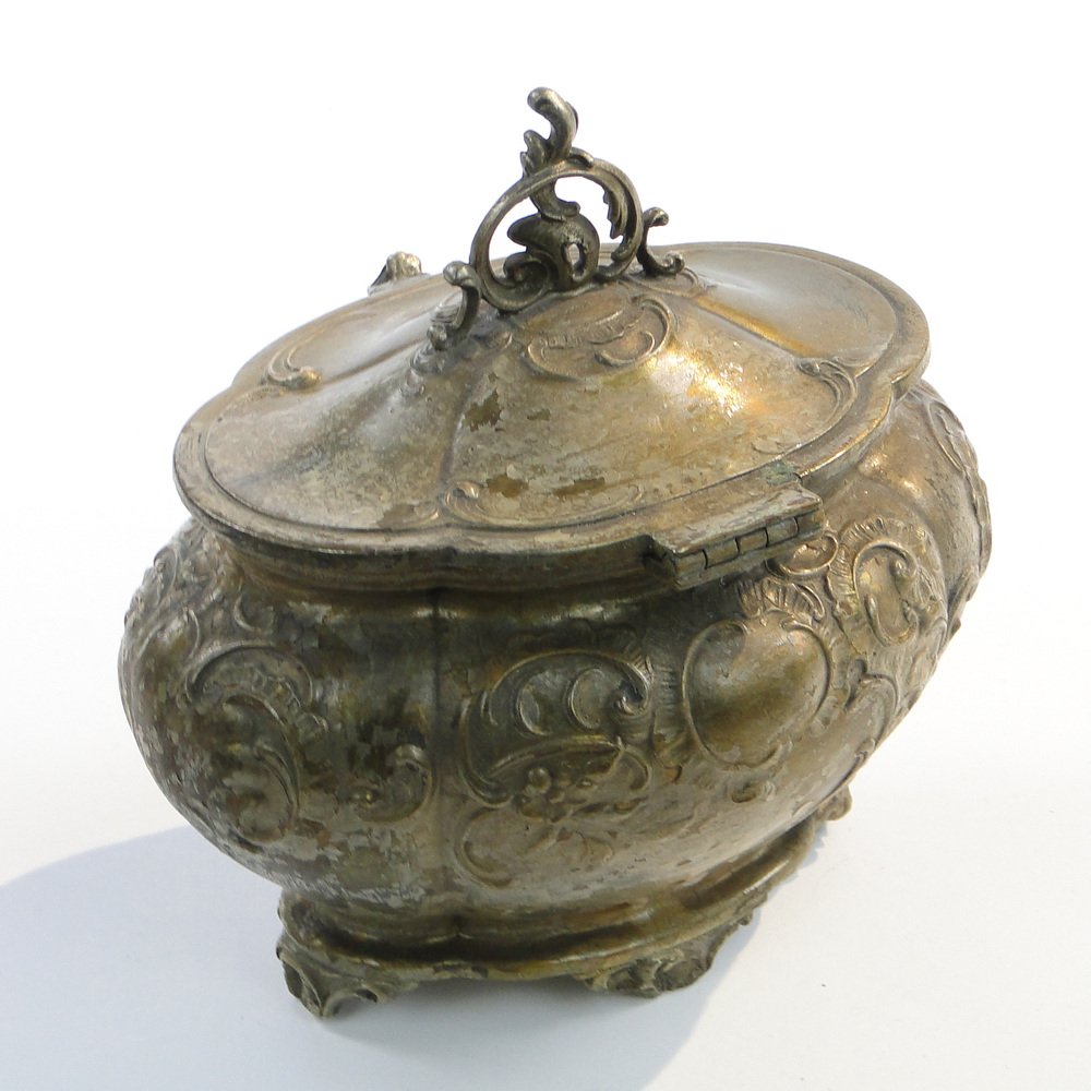 Rococo Sugar Bowl from Albrecht Koler, 1800s