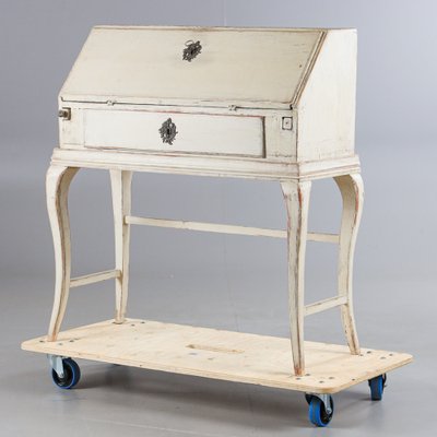 Rococo Swedish Folding Secretary, 1890s-VAP-1735943