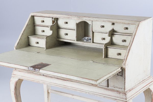 Rococo Swedish Folding Secretary, 1890s-VAP-1735943