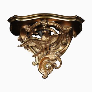 Rococo Wall Console with Eagle Motif, 1860s-FLW-1402028